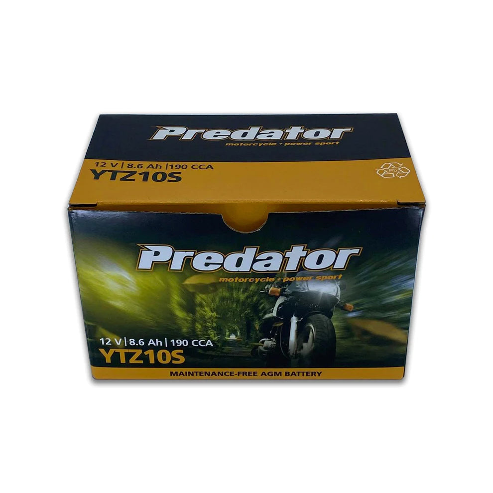 YTZ10S Predator Motorcycle Battery