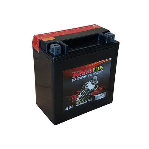 STX16-BS Rev Plus Motorcycle Battery