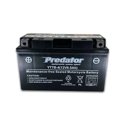 YT7B-4 Predator Motorcycle Battery