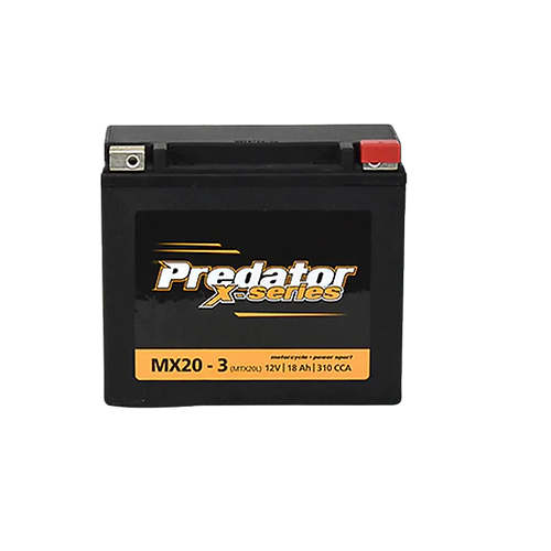 MX20-3 Predator Motorcycle Battery