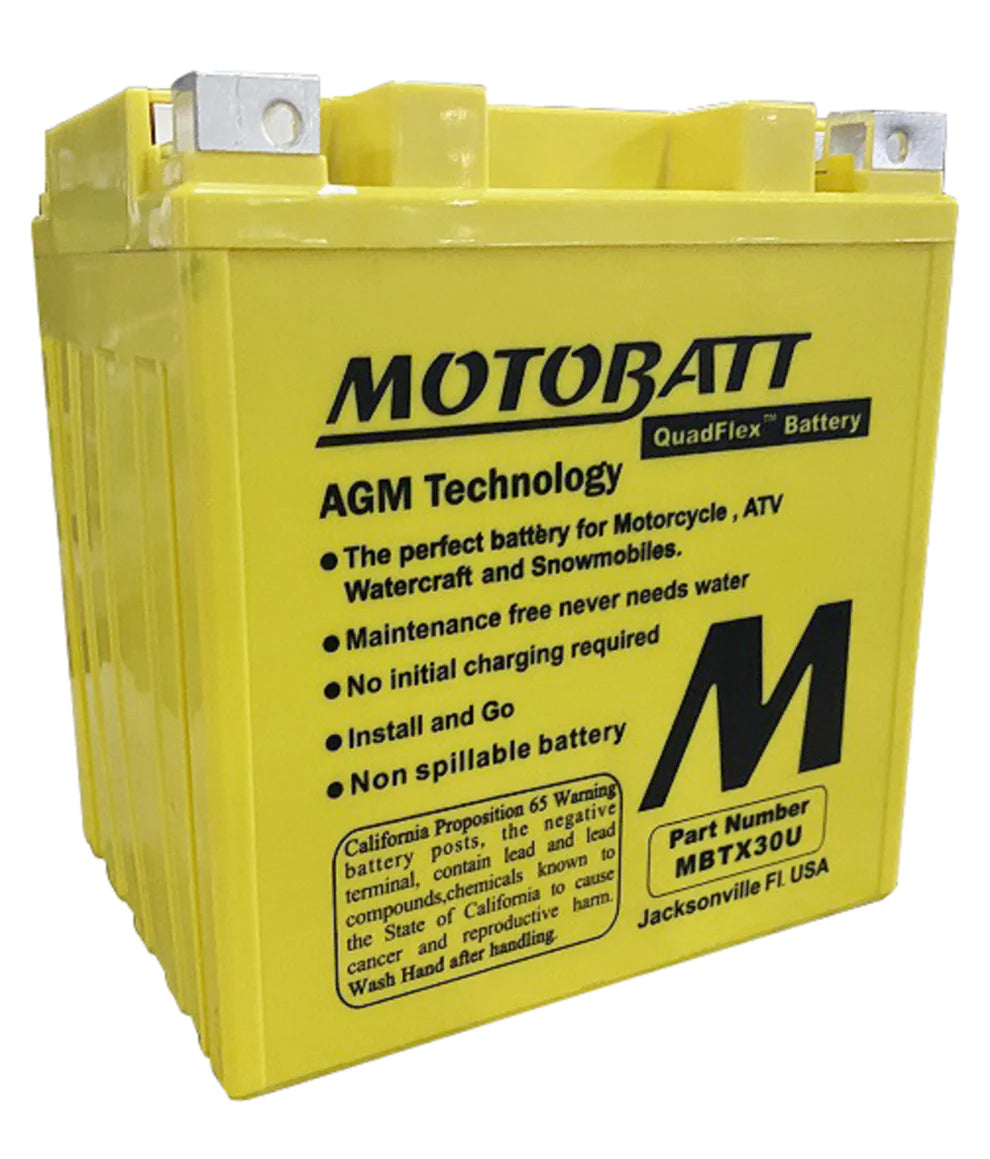 MBTX30U Motobatt Motorcycle Battery