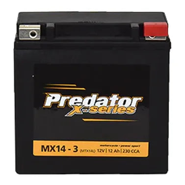 MX14-3 Predator Motorcycle Battery