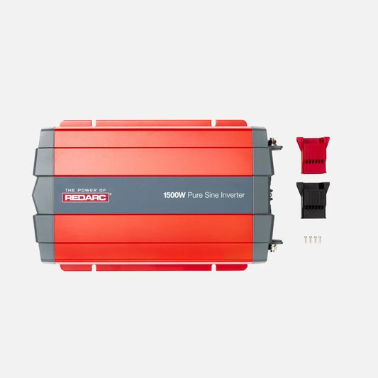 R-12-1500RS Redarc 1500W 12V Pure Sine Wave Inverter