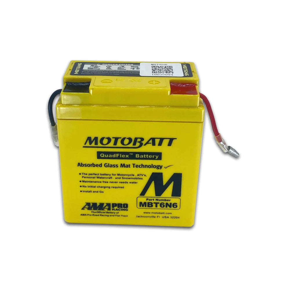 MBT6N6 Motobatt Motorcycle Battery