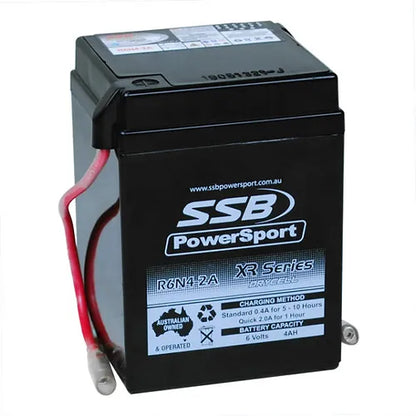 R6N4-2A SSB XR Series Motorcycle Battery