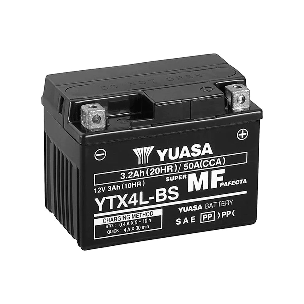 YTX4L-BS Yuasa Motorcycle Battery