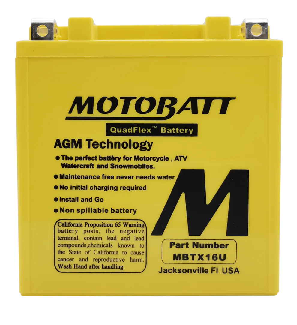 MBTX16U Motobatt Motorcycle Battery