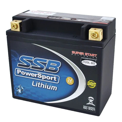 LH20L-SSB High Performance Lithium Motorcycle Battery