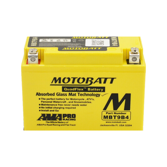 MBT9B-4 Motobatt Motorcycle Battery