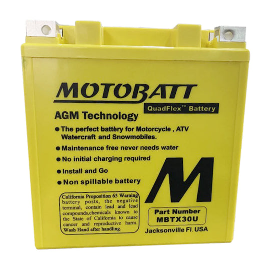 MBTX30U Motobatt Motorcycle Battery