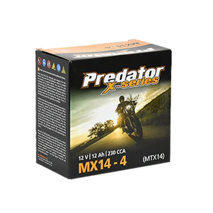 MX14-4 Predator Motorcycle Battery