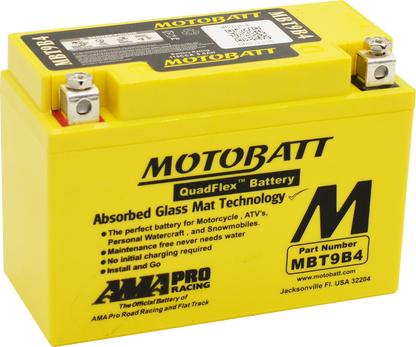 MBT9B-4 Motobatt Motorcycle Battery