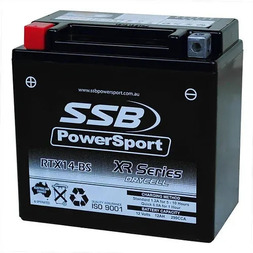 RTX14-BS SSB XR Series Motorcycle Battery