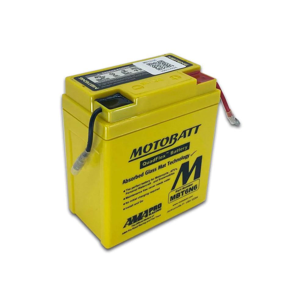 MBT6N6 Motobatt Motorcycle Battery