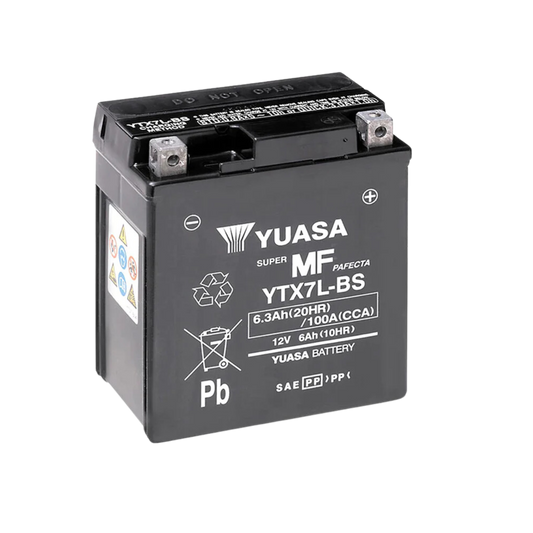 YTX7L-BS Yuasa Motorcycle Battery