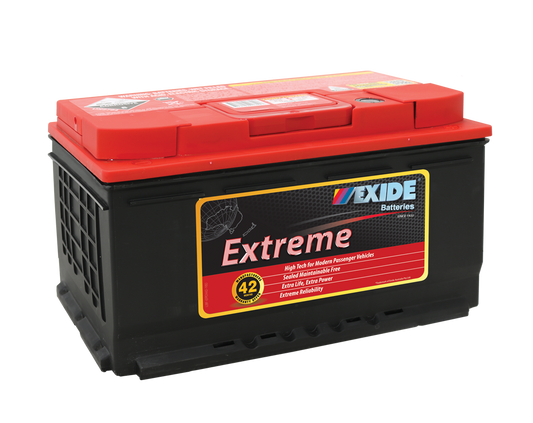 XDIN77MF Exide Extreme Automotive Battery