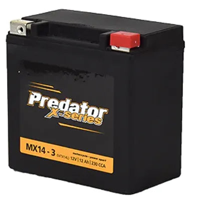 MX14-3 Predator Motorcycle Battery