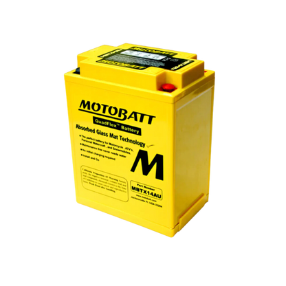 MBTX14AU Motobatt Motorcycle Battery