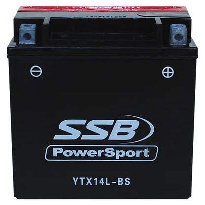 YTX14L-BS SSB Powersport MF Motorcycle Battery