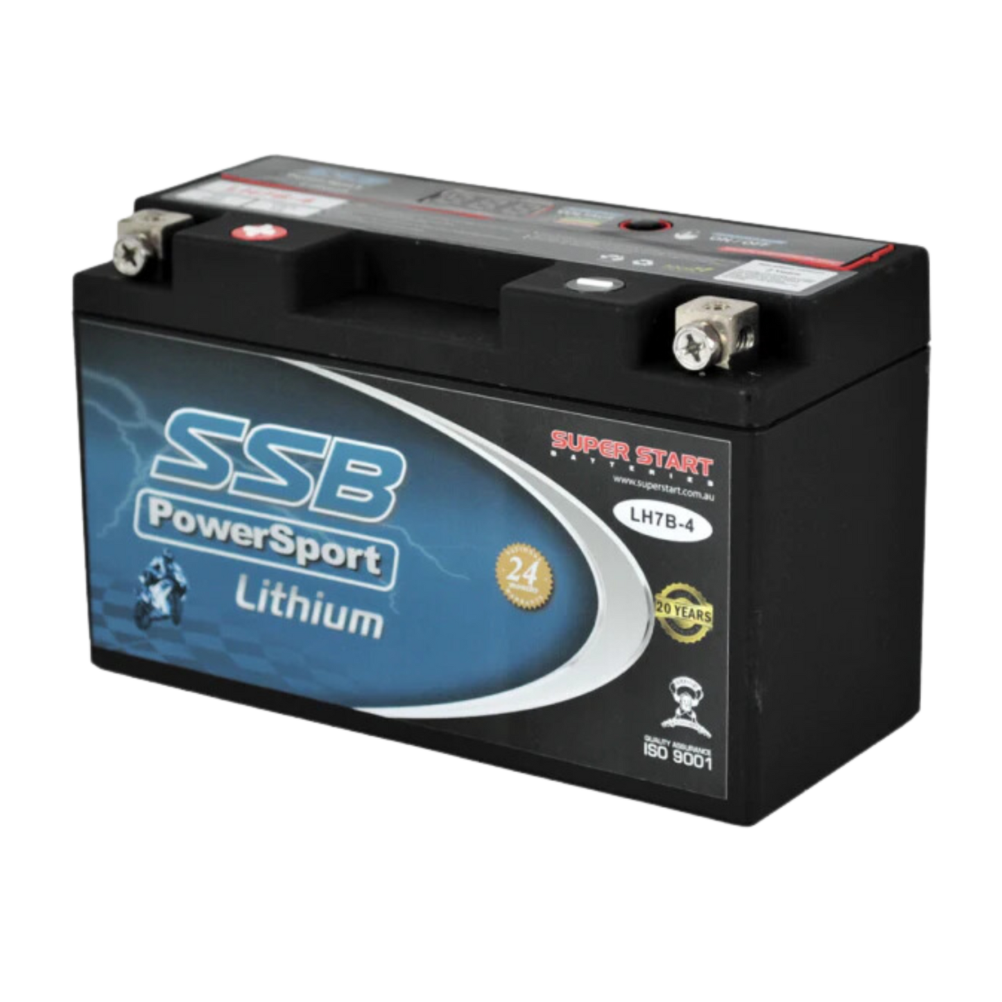 LH7B-4 SSB High Performance Lithium Motorcycle Battery