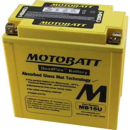 MB16U Motobatt Motorcycle Battery