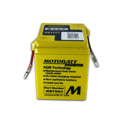 MBT6N4 Motobatt Motorcycle Battery