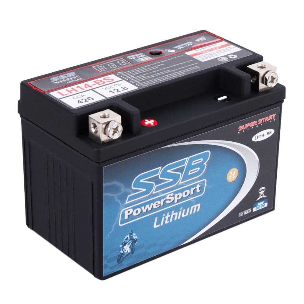 LH14-BS SSB High Performance Lithium Motorcycle Battery