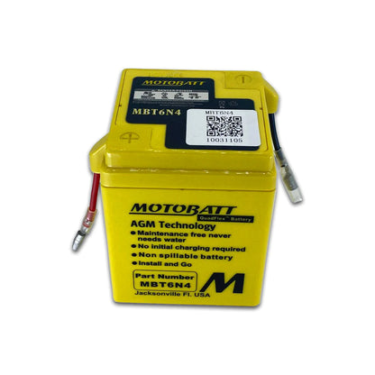 MBT6N4 Motobatt Motorcycle Battery