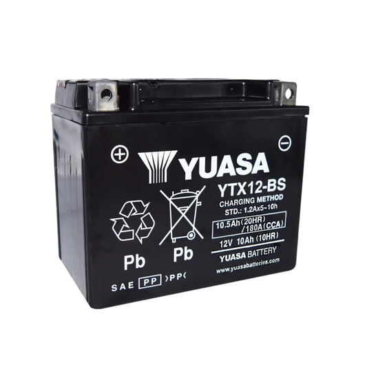 YTX12-BS Yuasa Motorcycle Battery