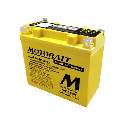 MBTX20U Motobatt Motorcycle Battery