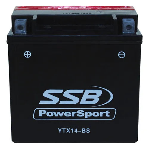 YTX14-BS SSB Powersport MF Motorcycle Battery