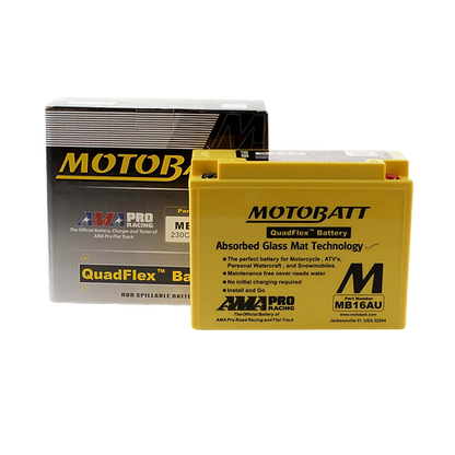 MB16AU Motobatt Motorcycle Battery