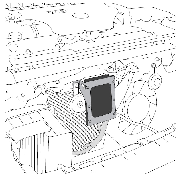 BCDCMB-001 Redarc BCDC Mount Bracket Landcruiser 200 Series (11/2008 - ON)