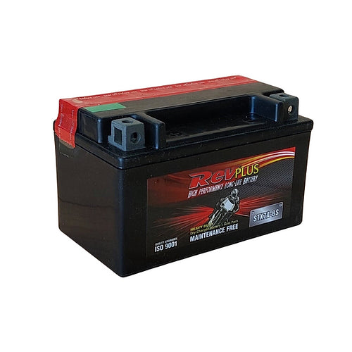 STX7A-BS Rev Plus Motorcycle Battery