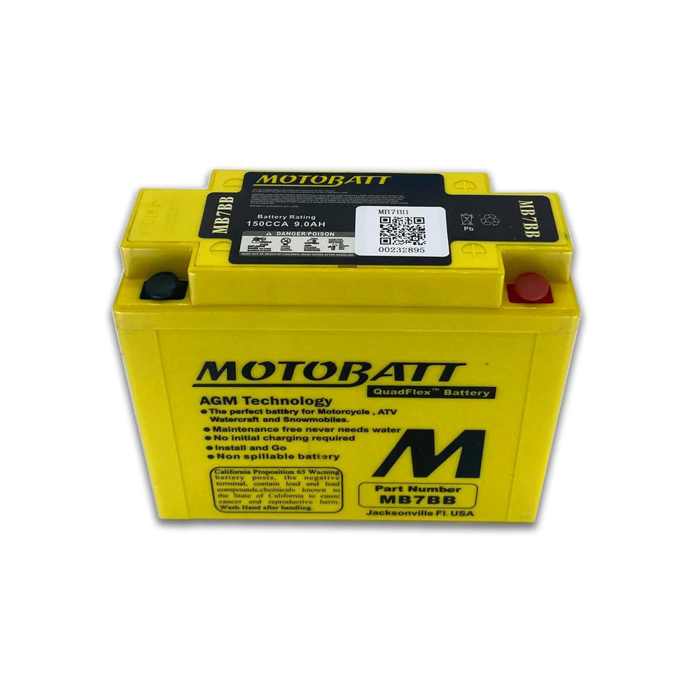 MB7BB Motobatt Motorcycle Battery