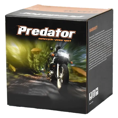 YT12B4 Predator Motorcycle Battery