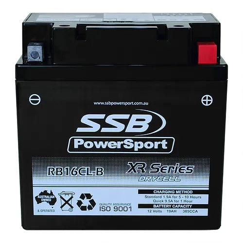 RB16CL-B SSB XR Series Motorcycle Battery