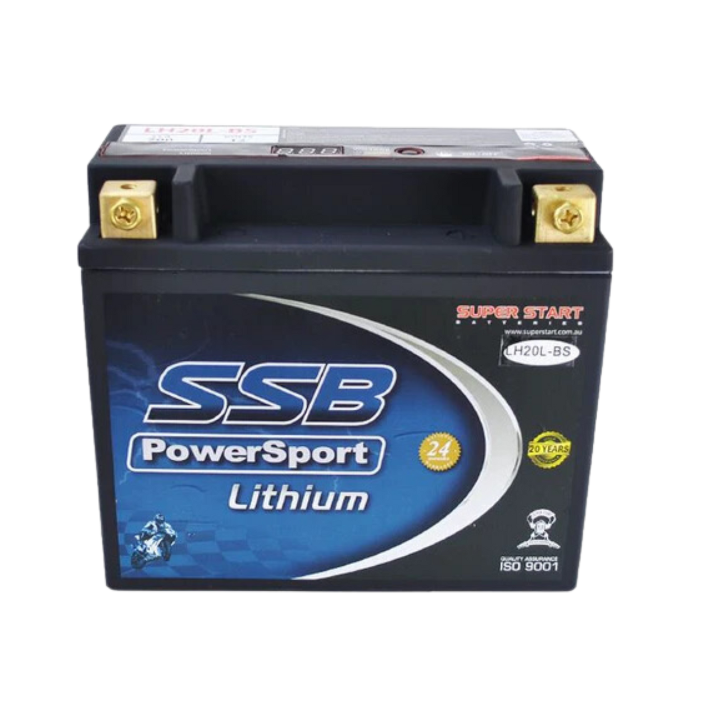 LH20L-SSB High Performance Lithium Motorcycle Battery