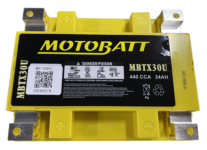 MBTX30U Motobatt Motorcycle Battery