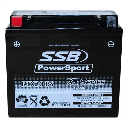 RTX20-BS SSB XR Series Motorcycle Battery