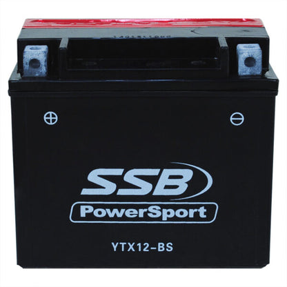 YTX12-BS SSB Powersport MF Motorcycle Battery