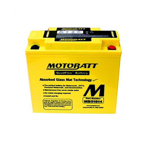 MB51814 Motobatt Motorcycle Battery