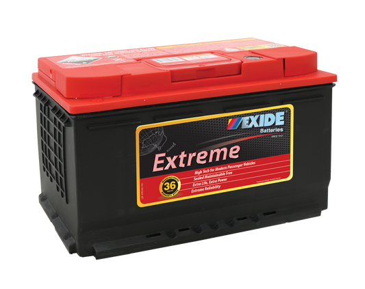 XDIN77HDXMF Exide Extreme Automotive Battery