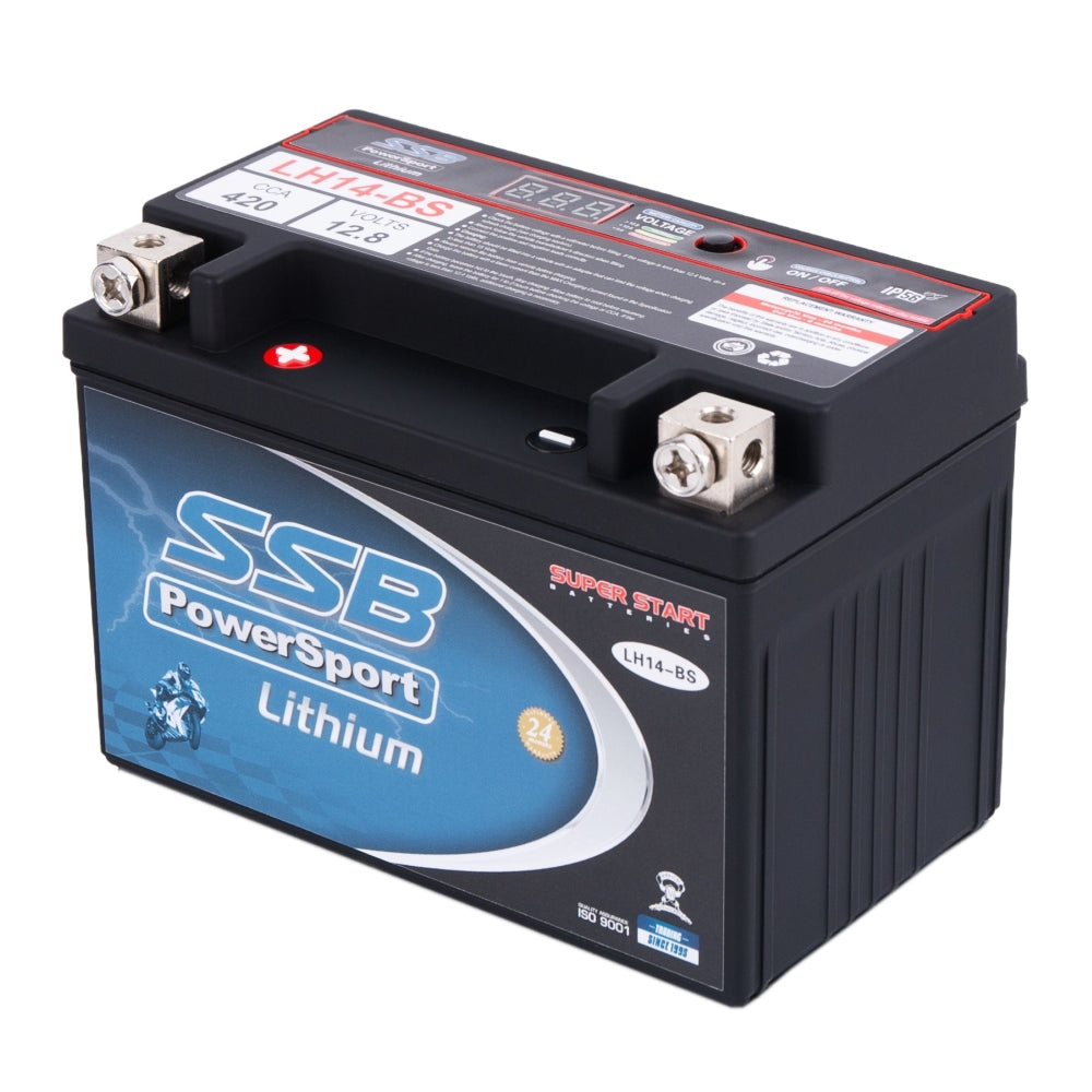 LH14-BS SSB High Performance Lithium Motorcycle Battery