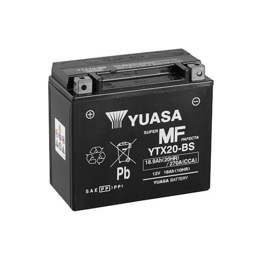 YTX20-BS Yuasa Motorcycle Battery