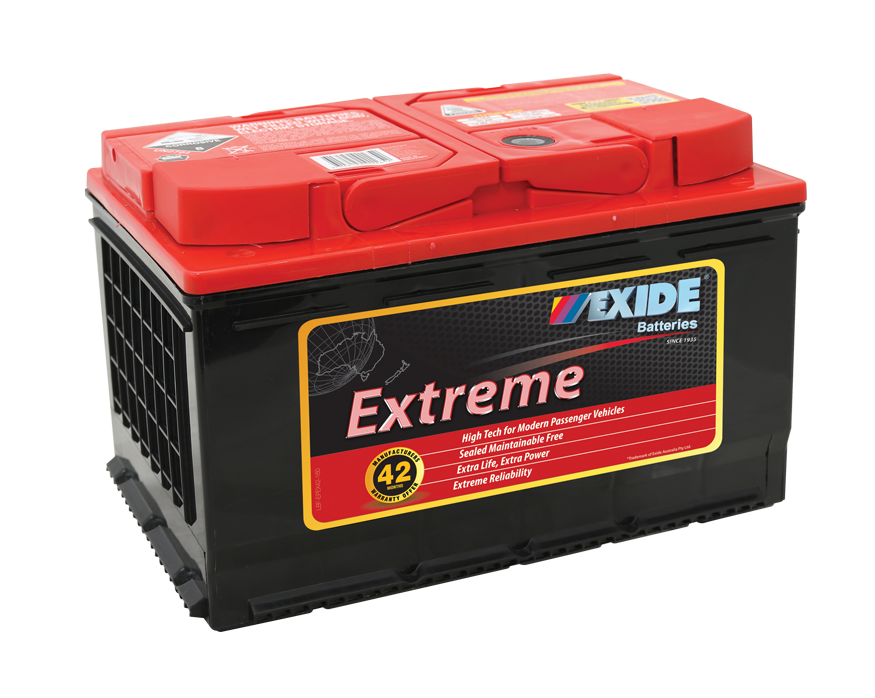 XDIN66DMF Exide Extreme Automotive Battery