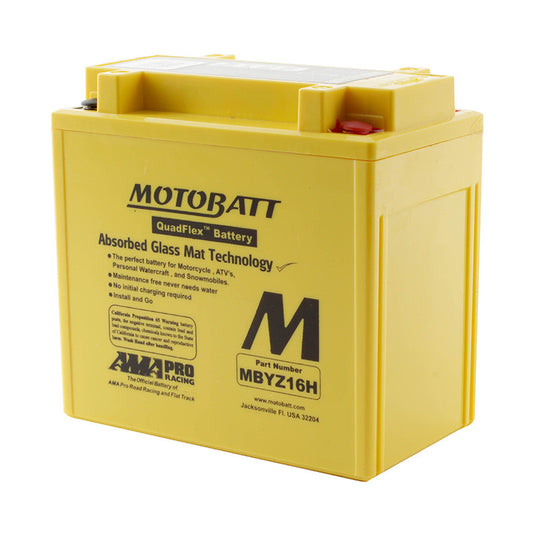 MBYZ16H Motobatt Motorcycle Battery