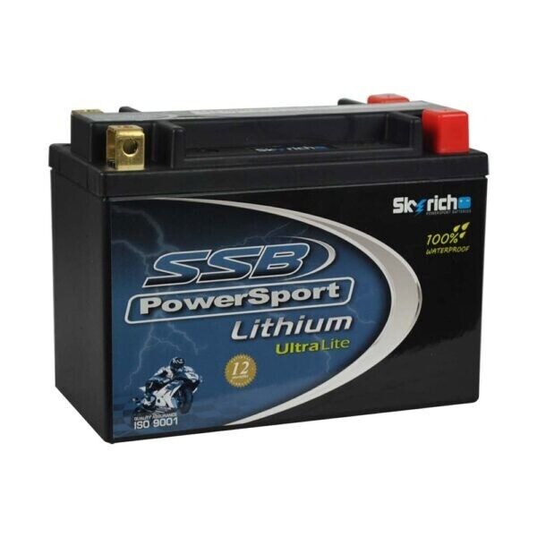 LFP20HQ-BS SSB Lithium Ultralite Motorcycle Battery