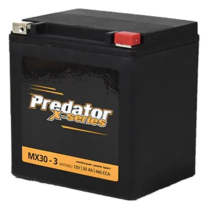 MX30-3 Predator Motorcycle Battery